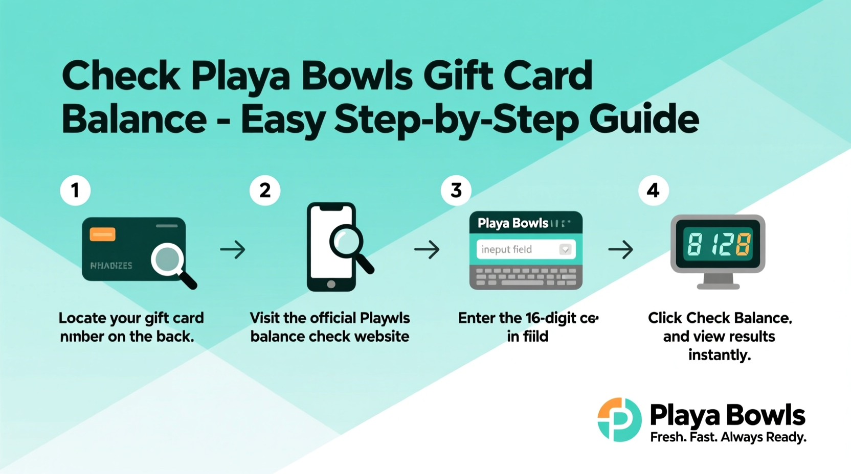 check playa bowls gift card balance easy guide more