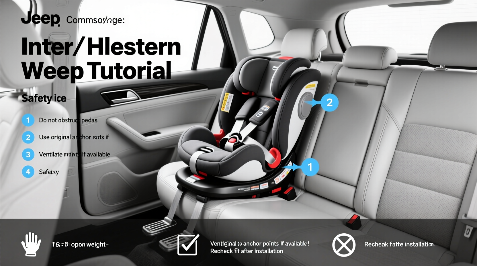 jeep commander child car seats