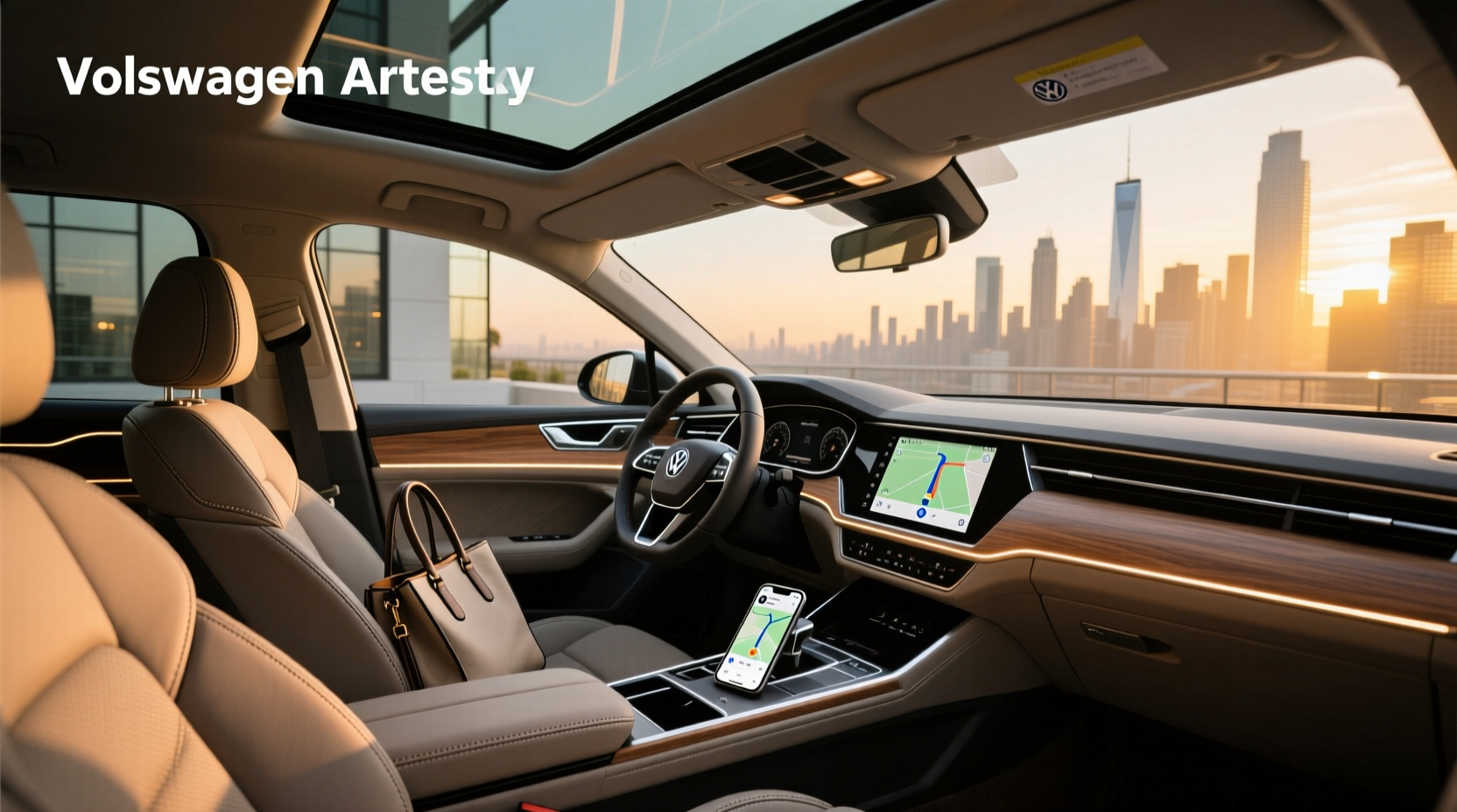 What is the Volkswagen Arteon interior like in 2025?