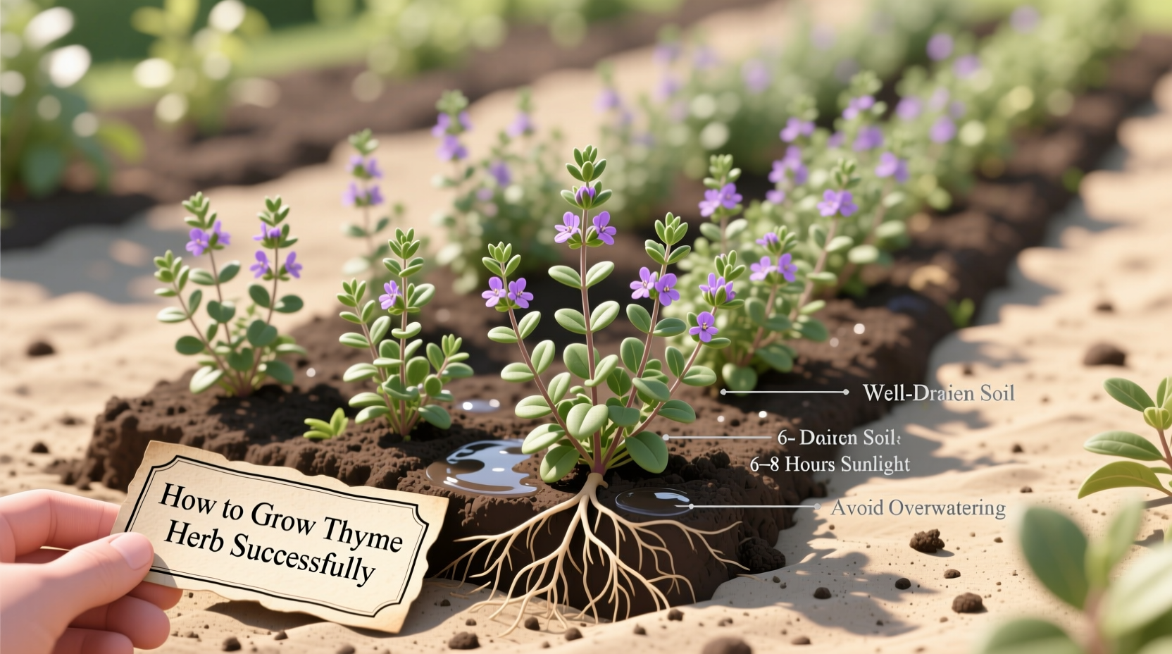 how to grow thyme herb