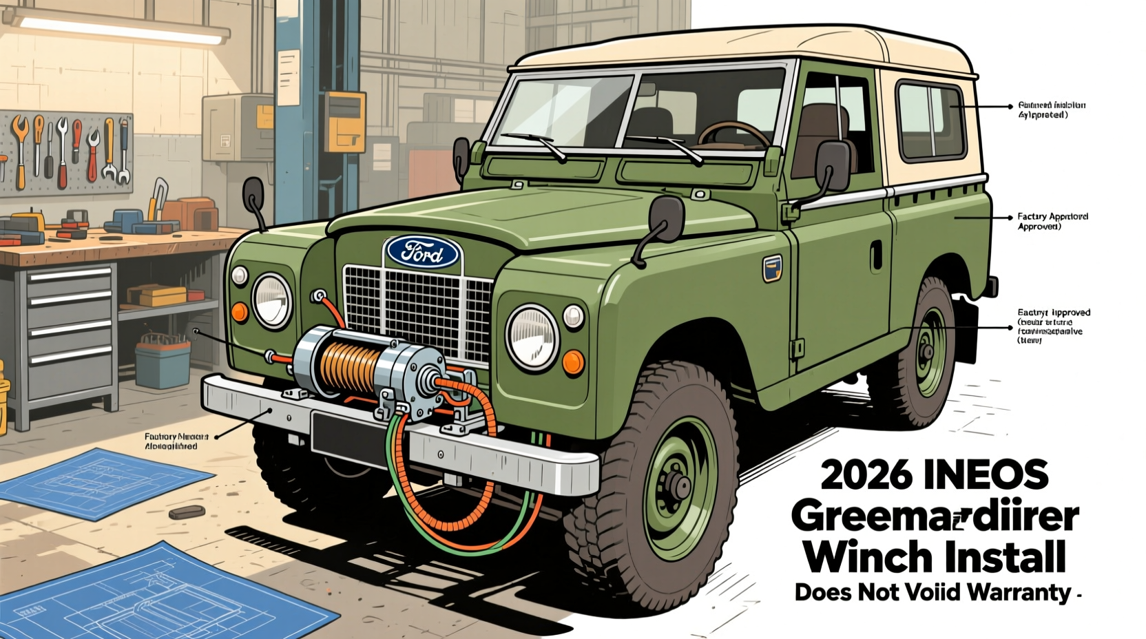 grenadier winch install 2026 warranty