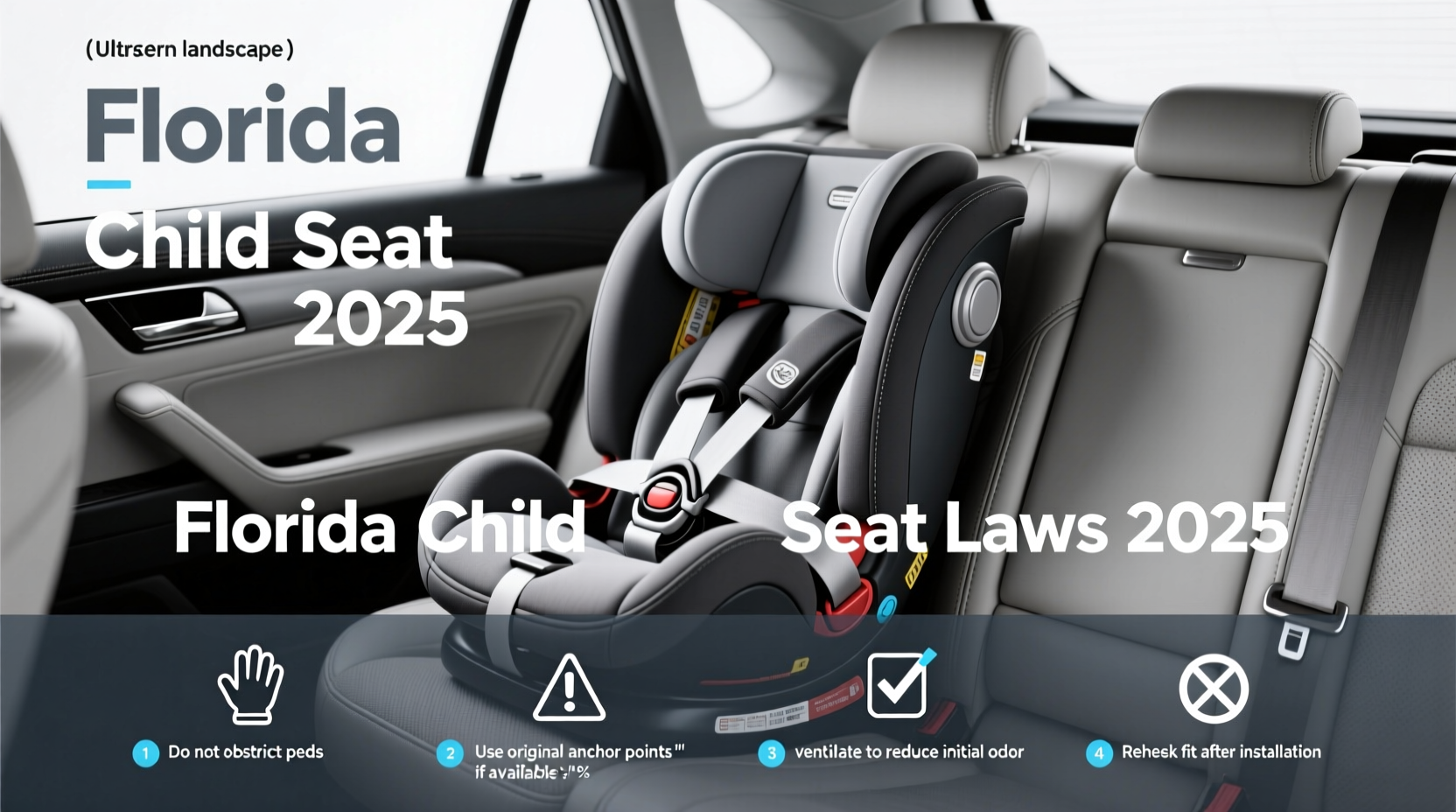 florida child car seat laws 2025
