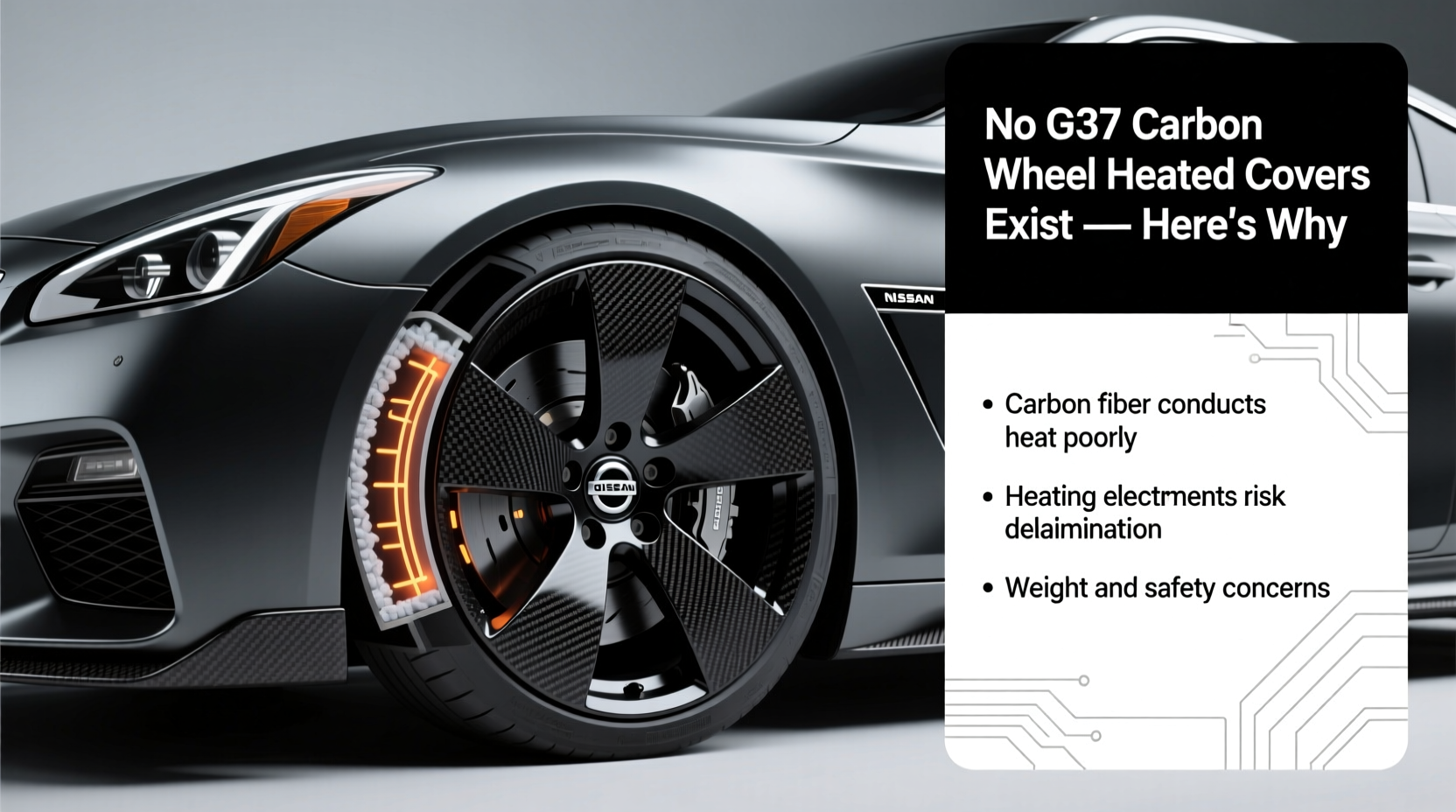 g37 carbon wheel heated cover