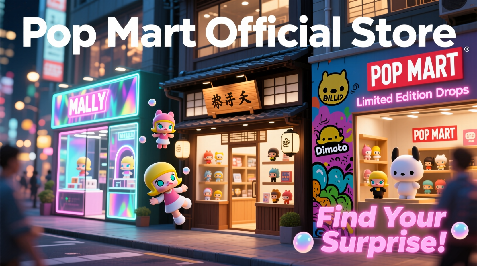 what stores sell pop mart blind boxes