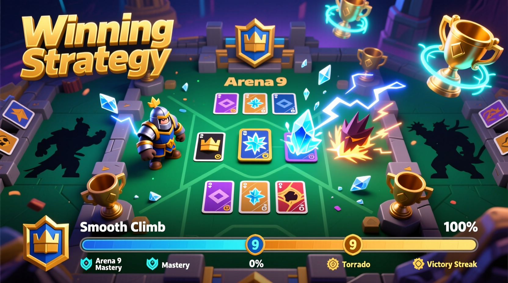 discover the best arena 9 clash royale deck for winning strategies and smooth climbs