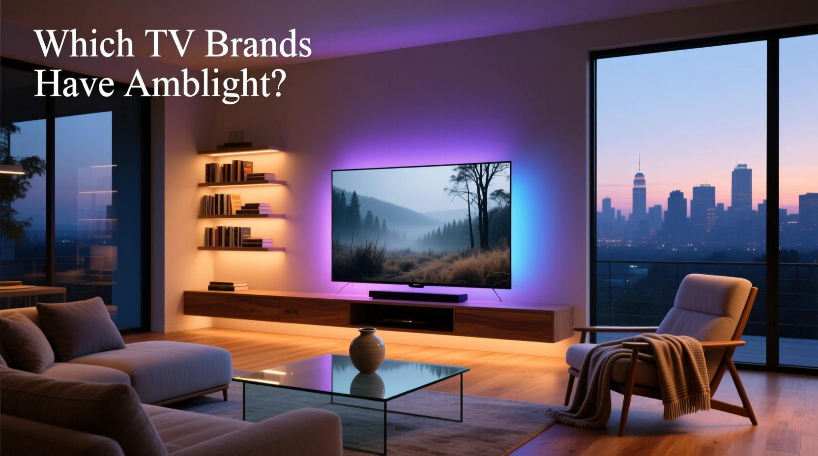 tv ambient lighting guide: which brands have Ambilight?