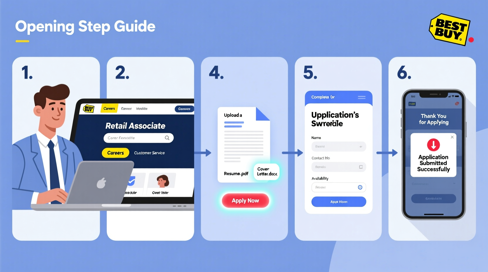 a step by step guide to applying for a job at best buy successfully