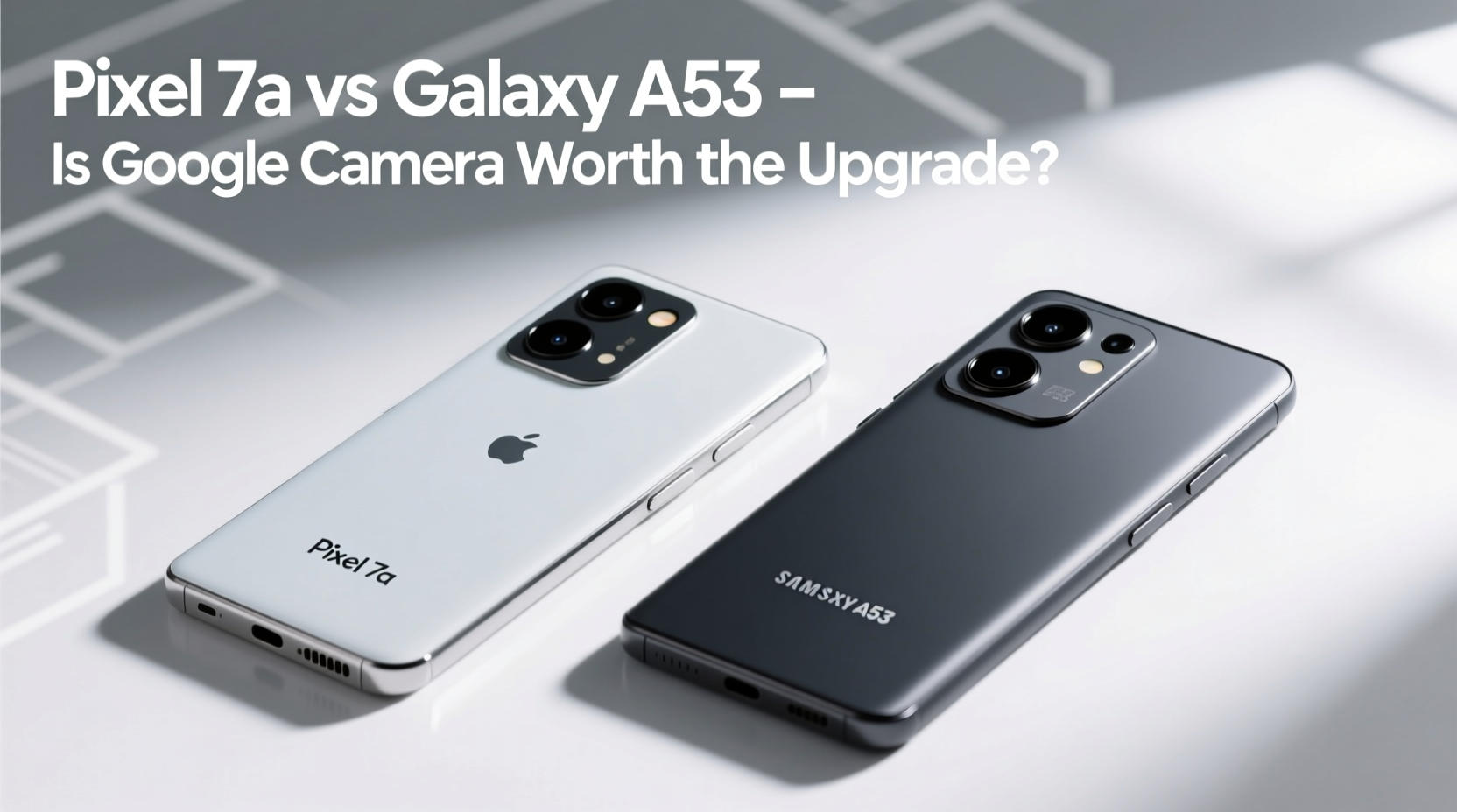 pixel 7a vs galaxy a53 is the google camera really worth the upgrade