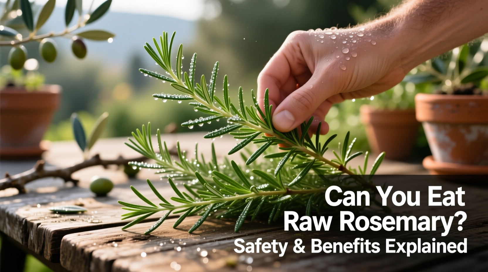 Can You Eat Raw Rosemary? Safety & Benefits Explained