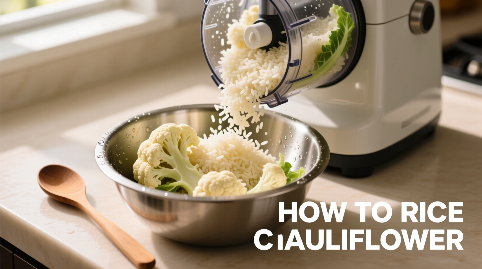 How to Rice Cauliflower: 3 Foolproof Methods