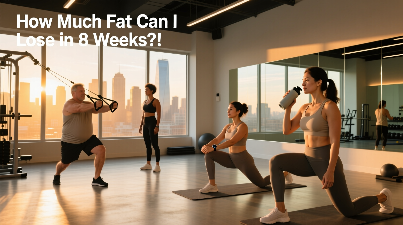 8 week fat loss how much can you lose 