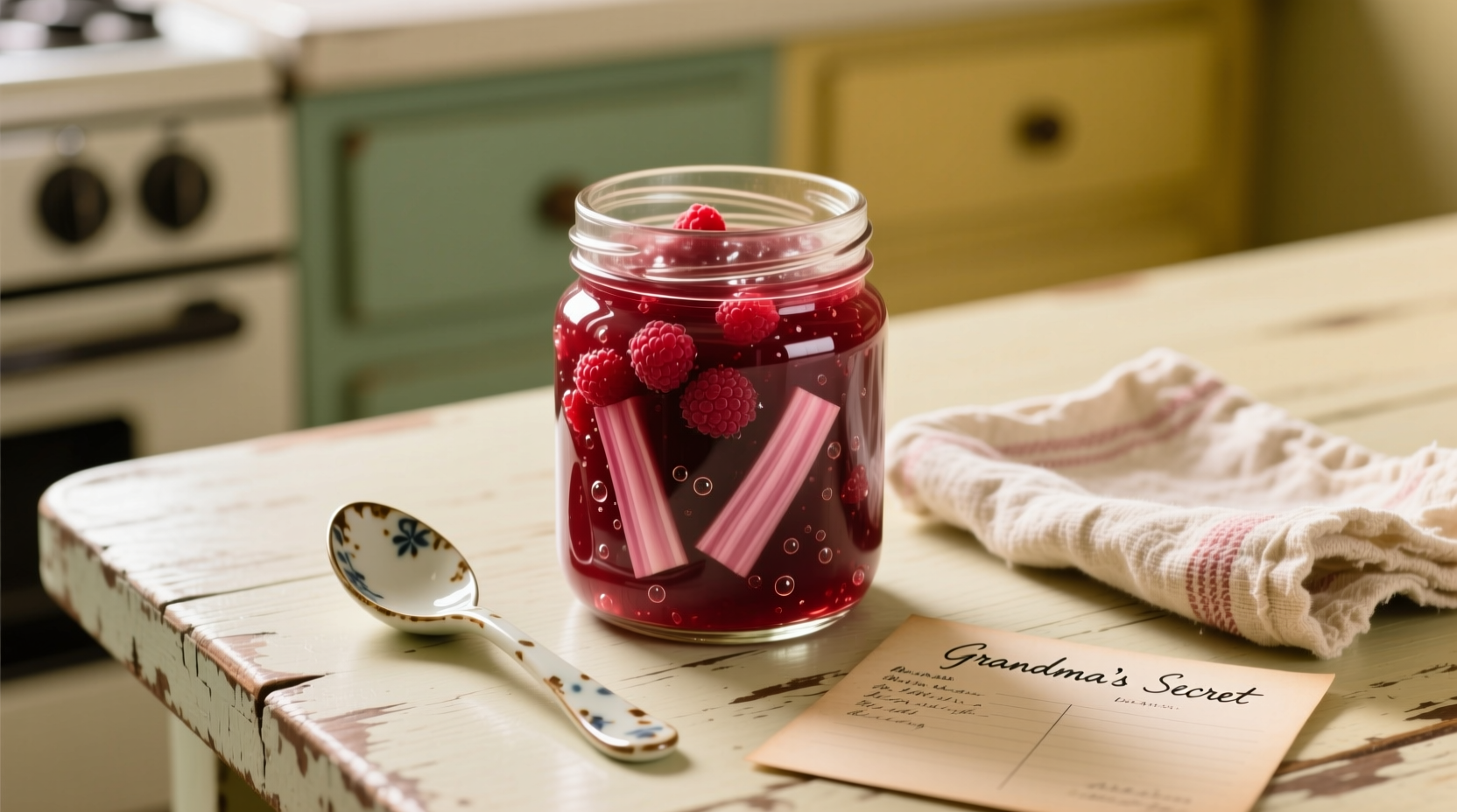 preserved raspberry rhubarb jell o jam recipe