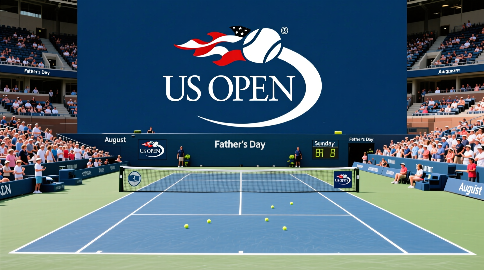 is the us open always on fathers day