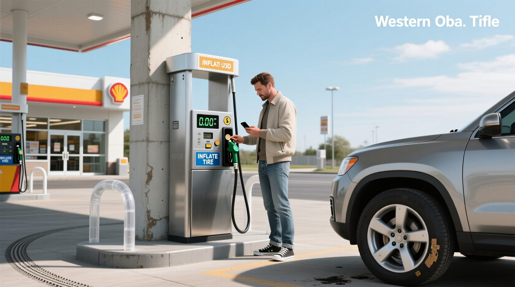 how to choose coin operated air pump,Can I inflate my tire at a gas station?