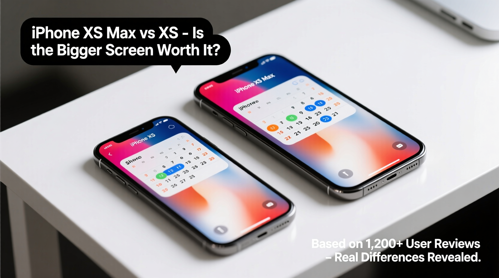 iphone xs max vs xs is the bigger screen worth it user reviews real differences