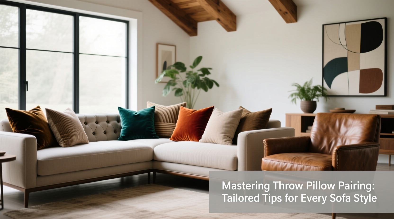 mastering throw pillow pairing tailored tips for every sofa style