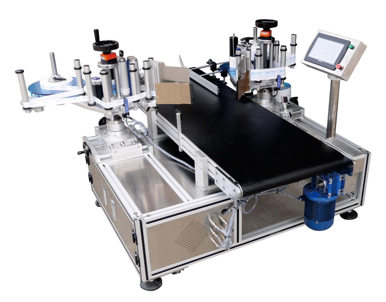 Hand Held Manual Round Bottle Labeling Machine With Printing Code,Manual Bottle Labeler