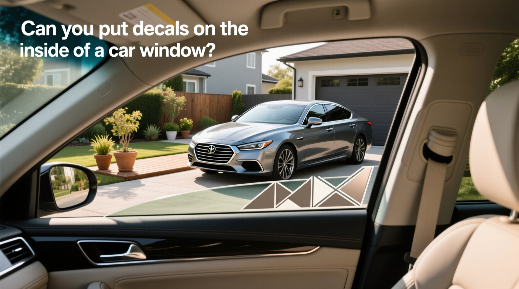 interior car stickers,Can you put decals on the inside of a car window ...