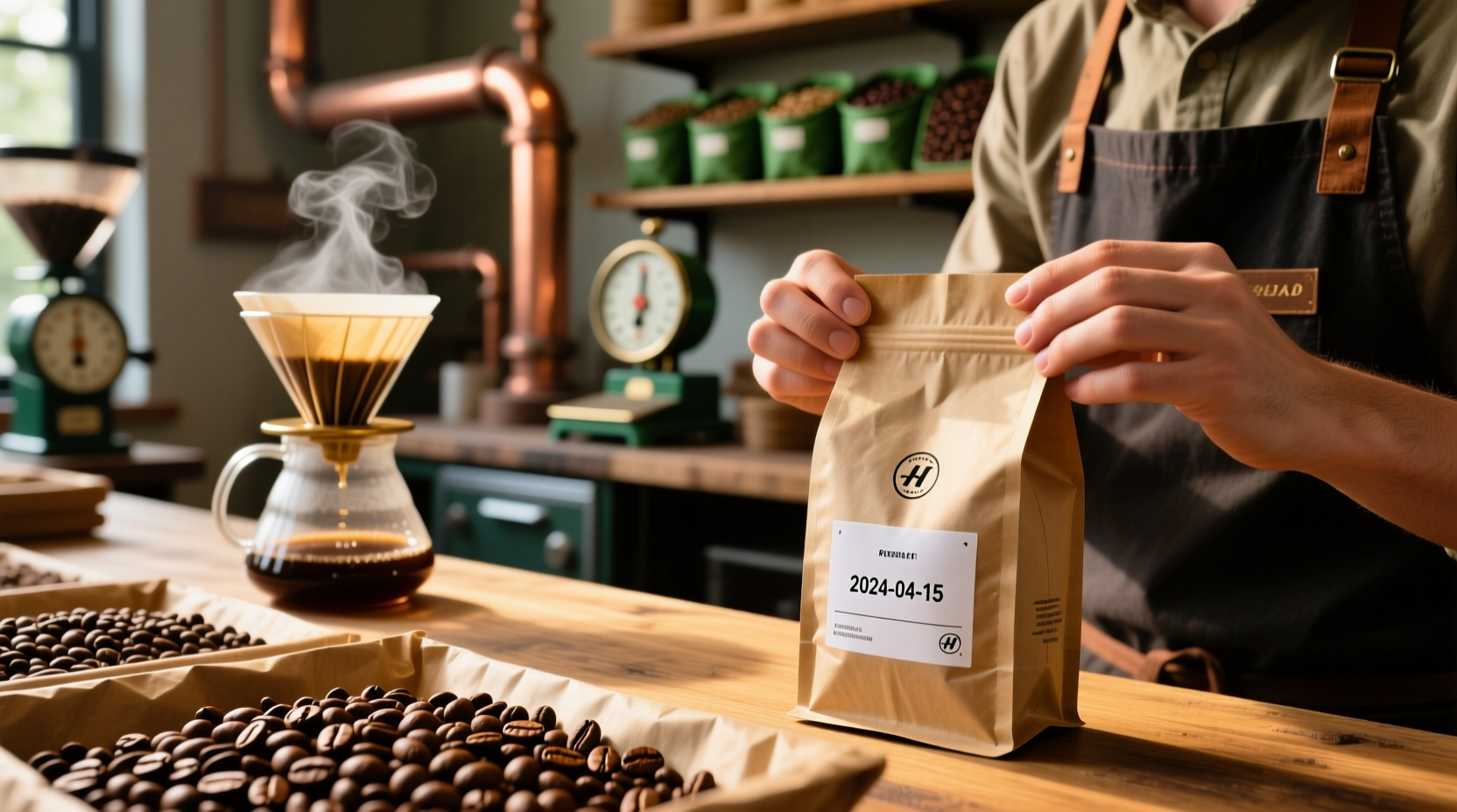 find fresh quality coffee by looking for the roast dat