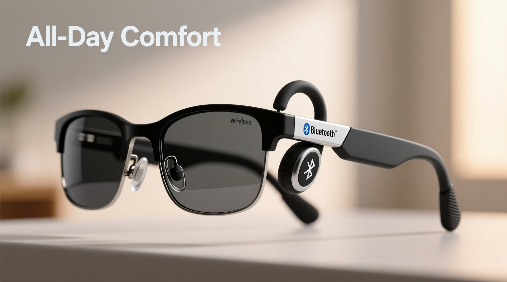 how to choose comfortable wireless bluetooth glasses for all day wear