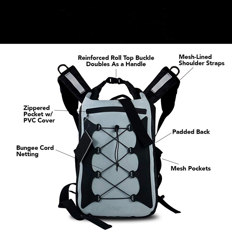 product-750-750 New Canyon Falls 30L Dry Bag Backpack Premium Waterproof Backpack With Padded Shoulder Straps PVC Construction Keep Your Gear Dr