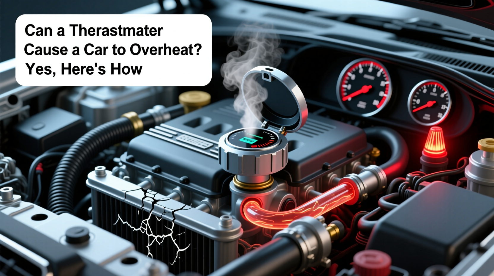 can a thermostat cause a car to overheat