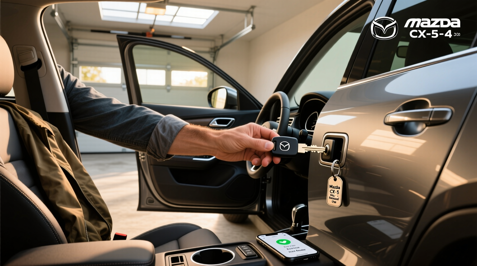 How to choose Mazda CX-5 key, How to use a physical key in Mazda?