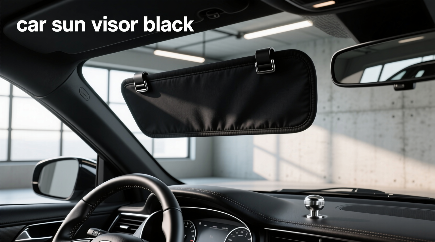 How to Choose and Replace a Black Car Sun Visor