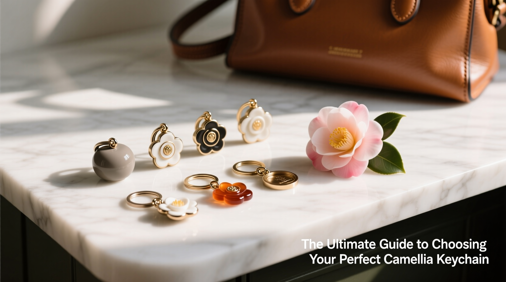 the ultimate guide to choosing the perfect camellia keychain for your bag