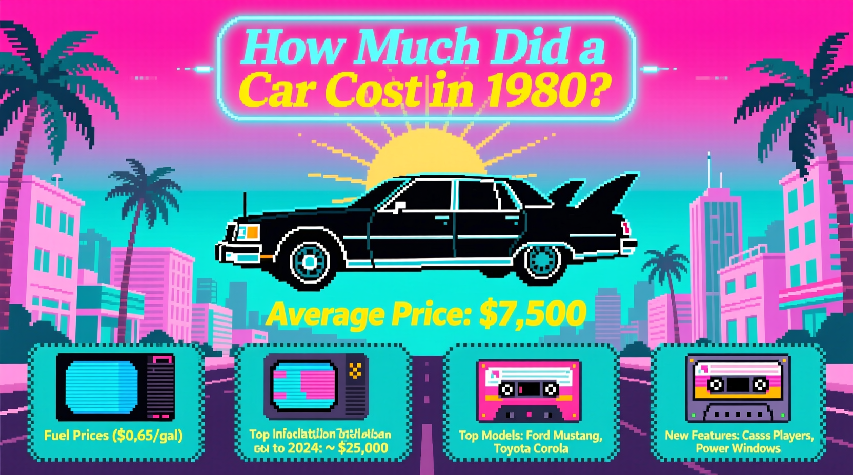 how much did a car cost in 1980