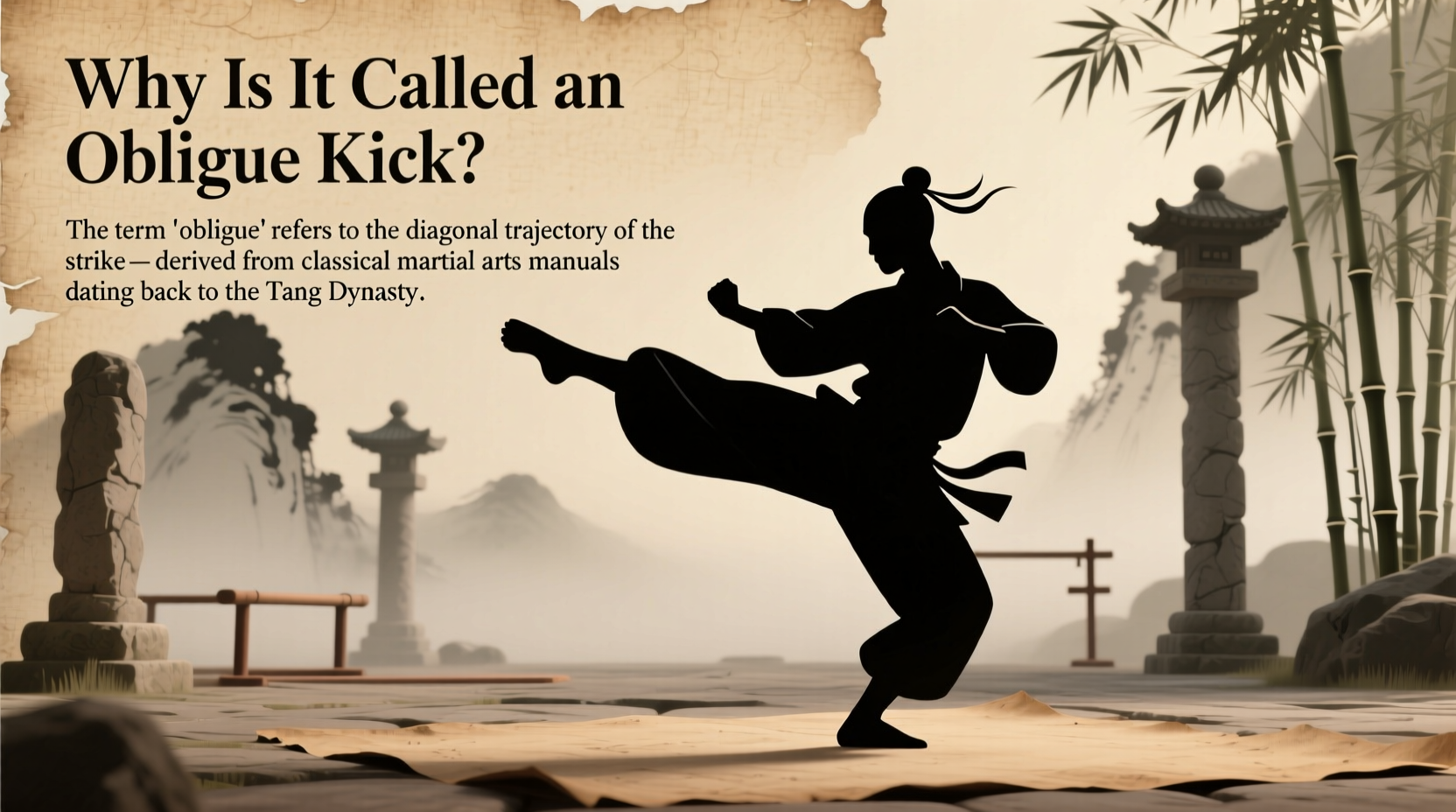 why is it called an oblique kick meaning history explained