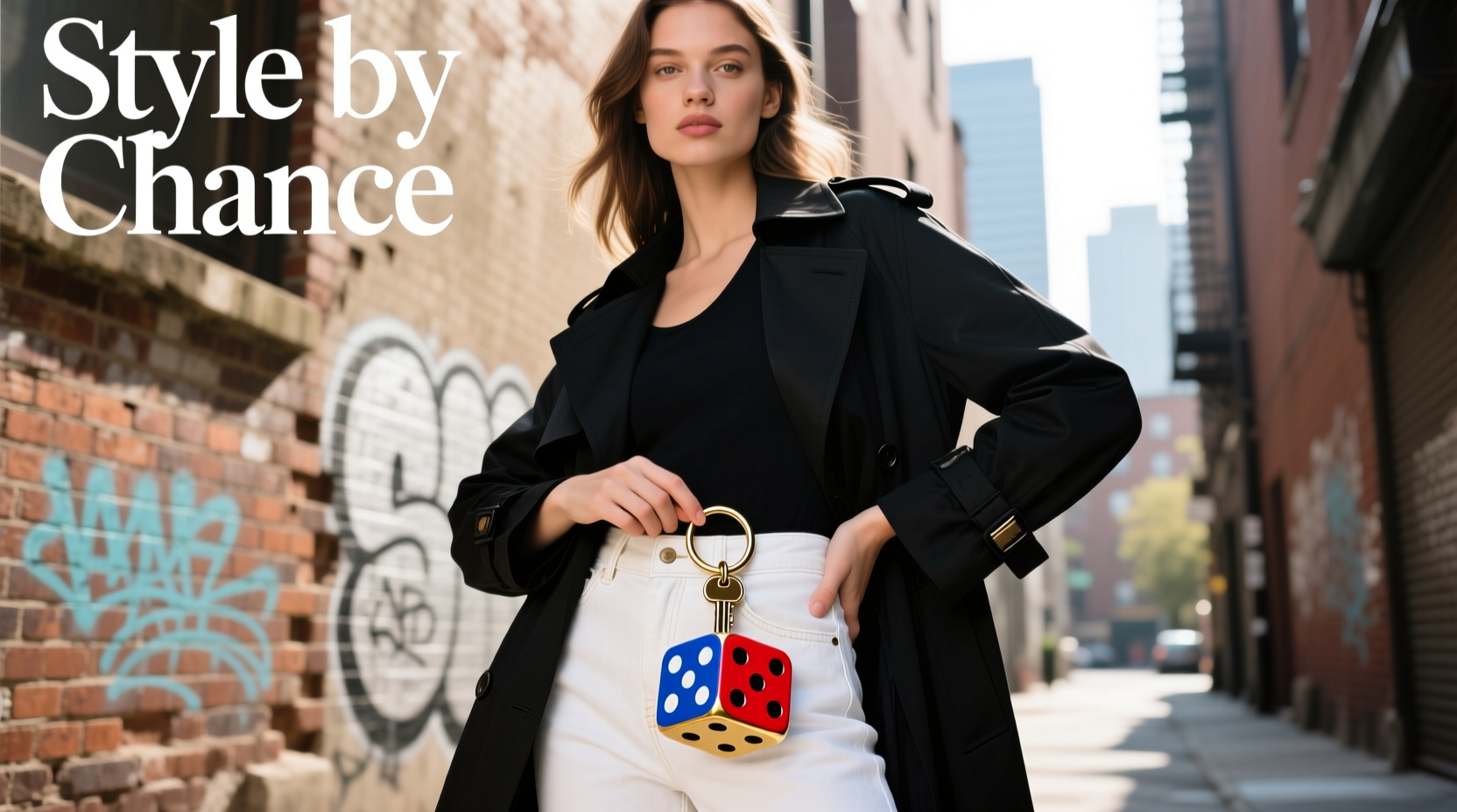 how to effortlessly personalize your outfit using a dice keychain for unique style