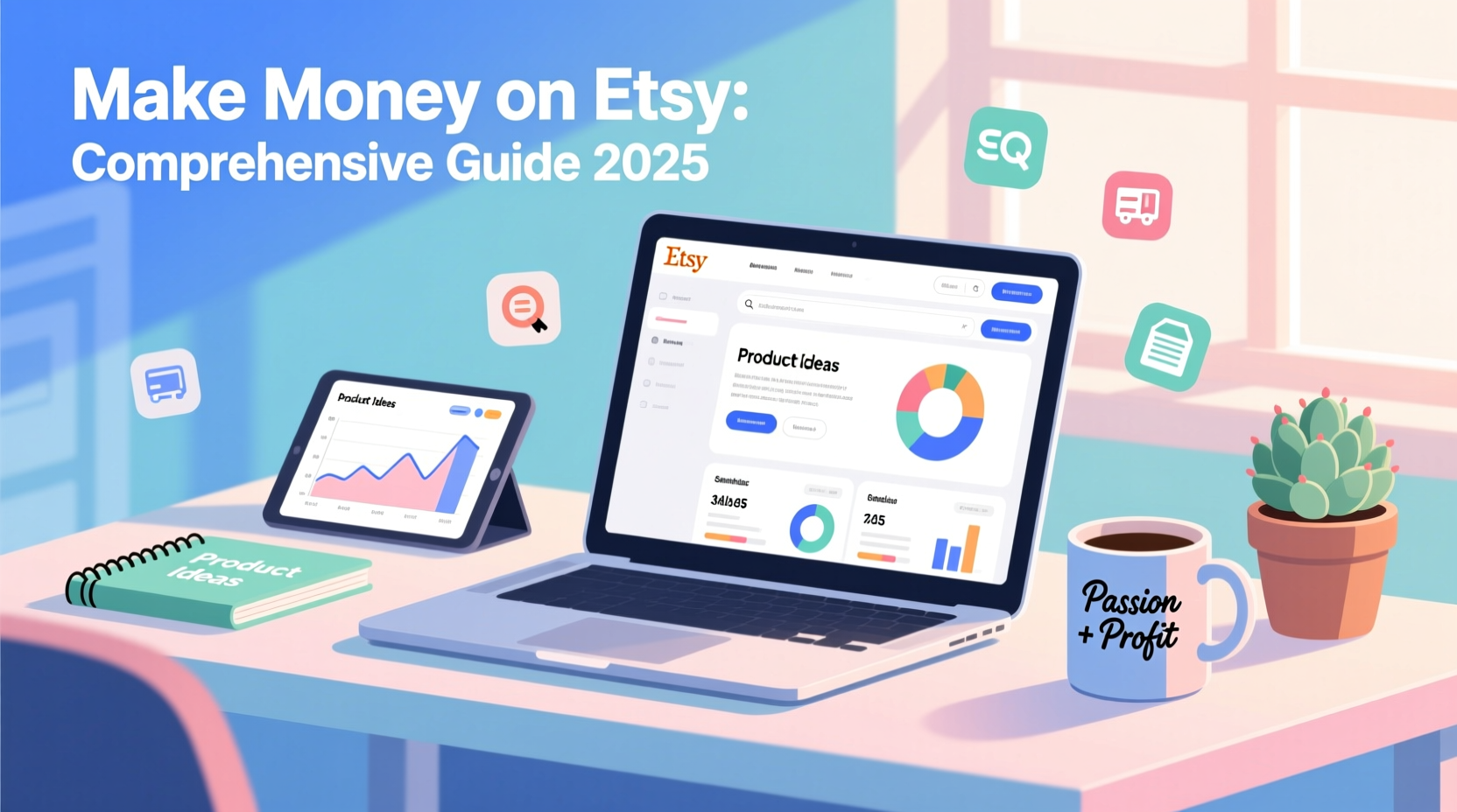 The Ultimate Etsy Income Guide: How to Make Money on Etsy in 2025