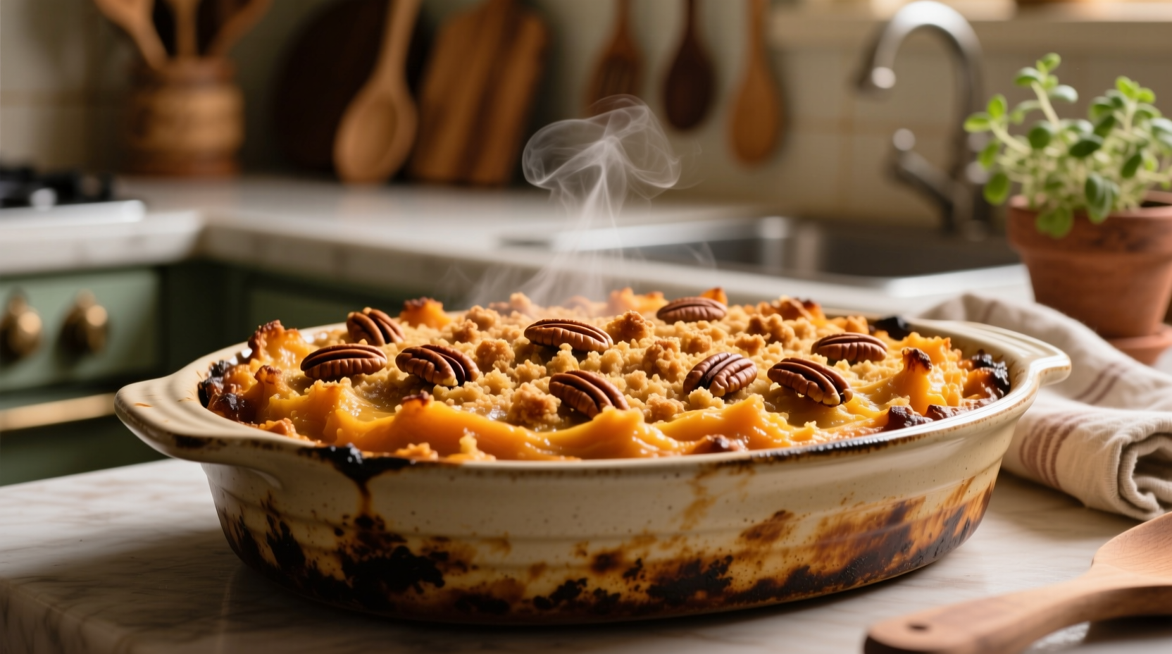 Süßkartoffel im Auflauf: Wann sie funktionieren und wann nicht