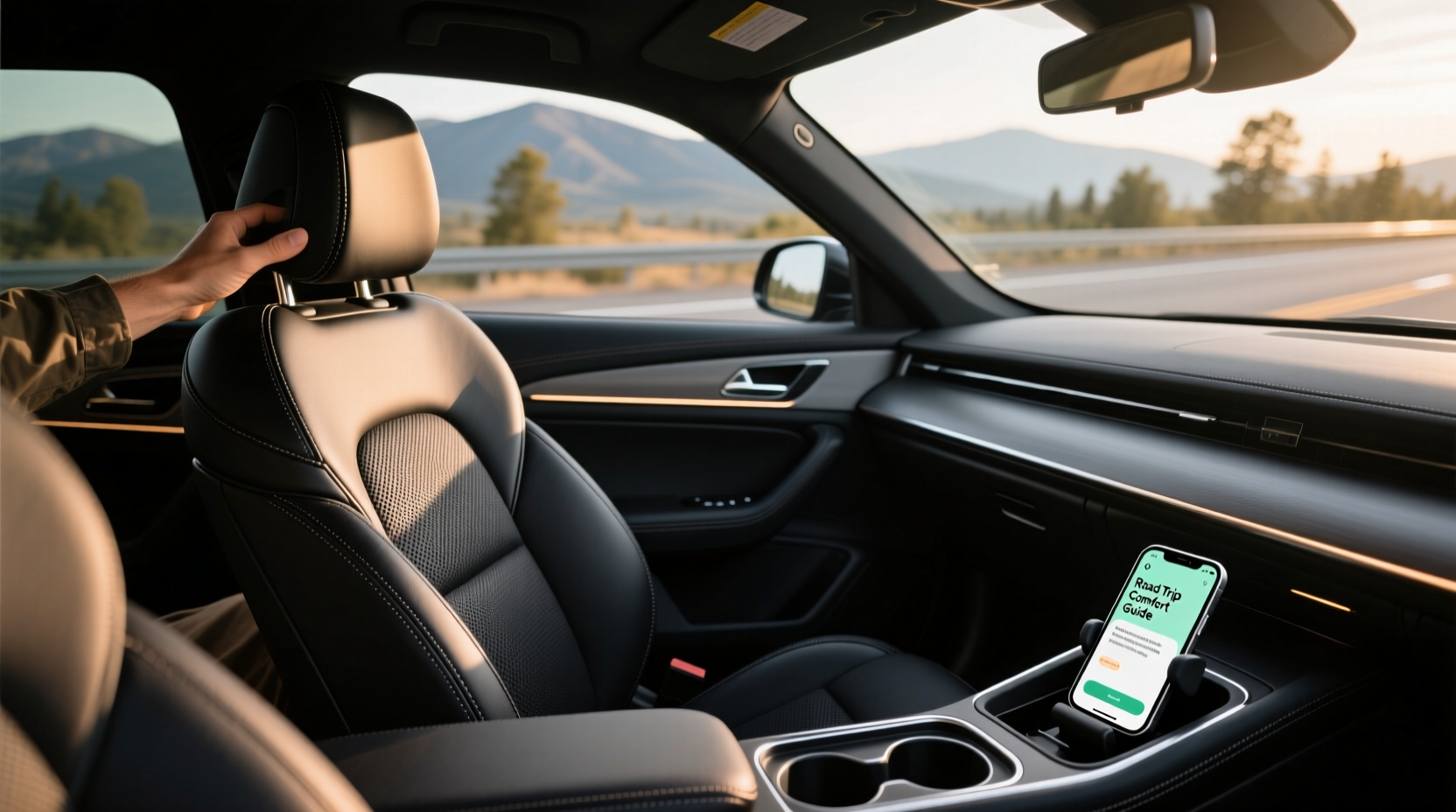bucket seats road trip comfort