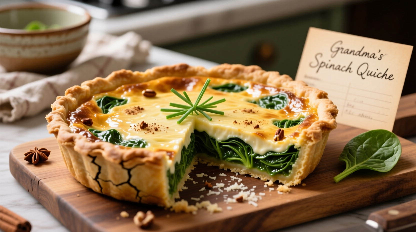 Perfect Spinach Quiche Pie: Chef's Foolproof Recipe Guide