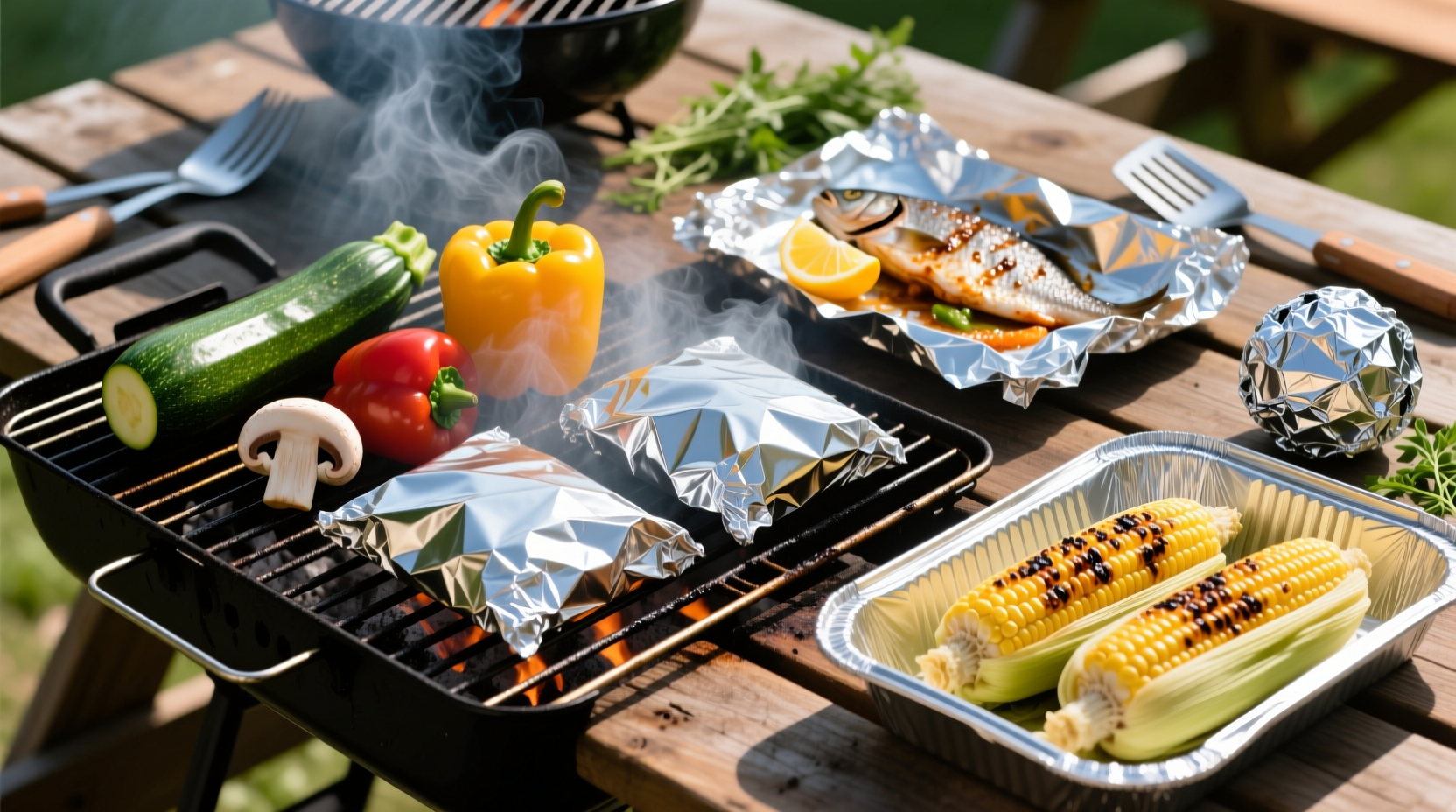 alternatives using aluminum foil when you grill