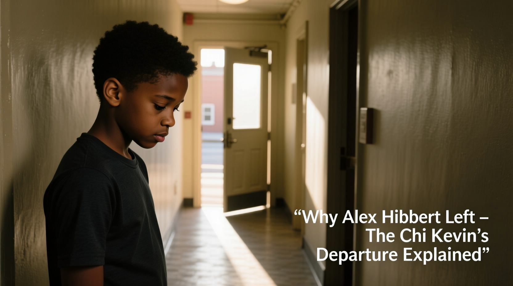 why did alex hibbert leave the chi kevins departure explained