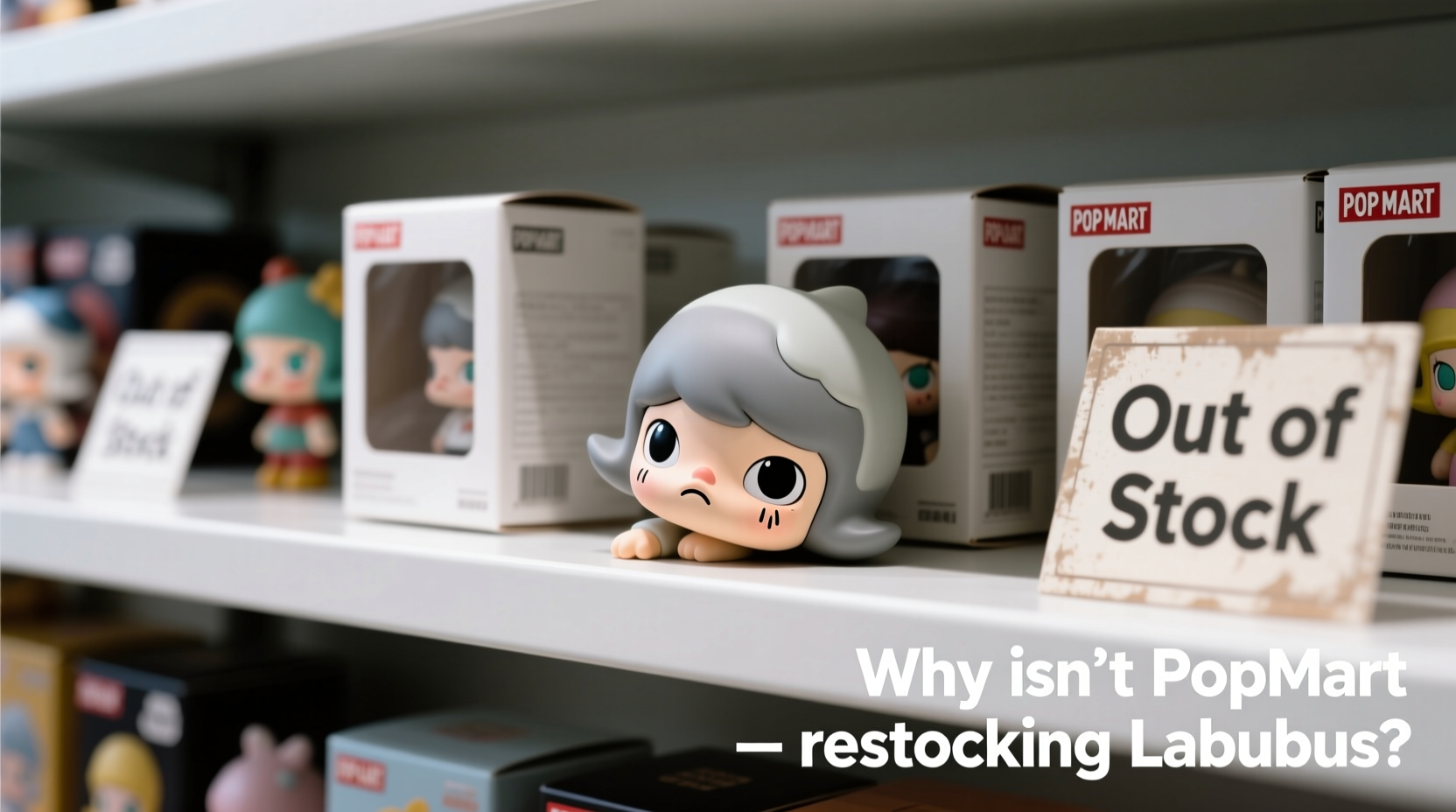 why isn't popmart restocking labubus