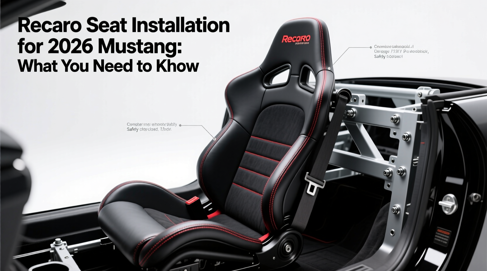 recaro seat install 2026 mustang