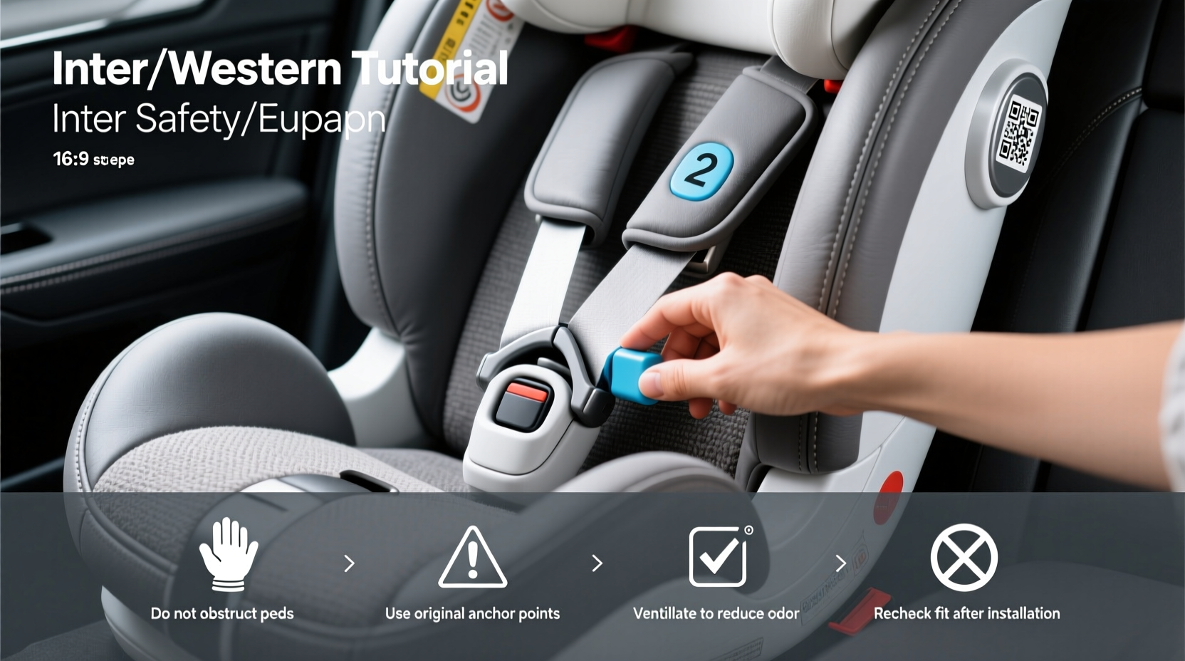 child safety lock for car seat