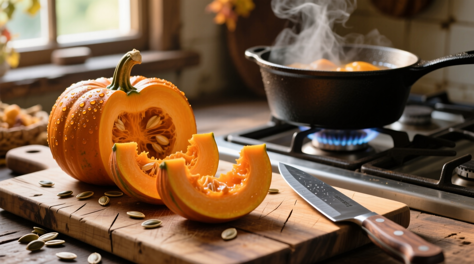 how do i use fresh pumpkin in a recipe
