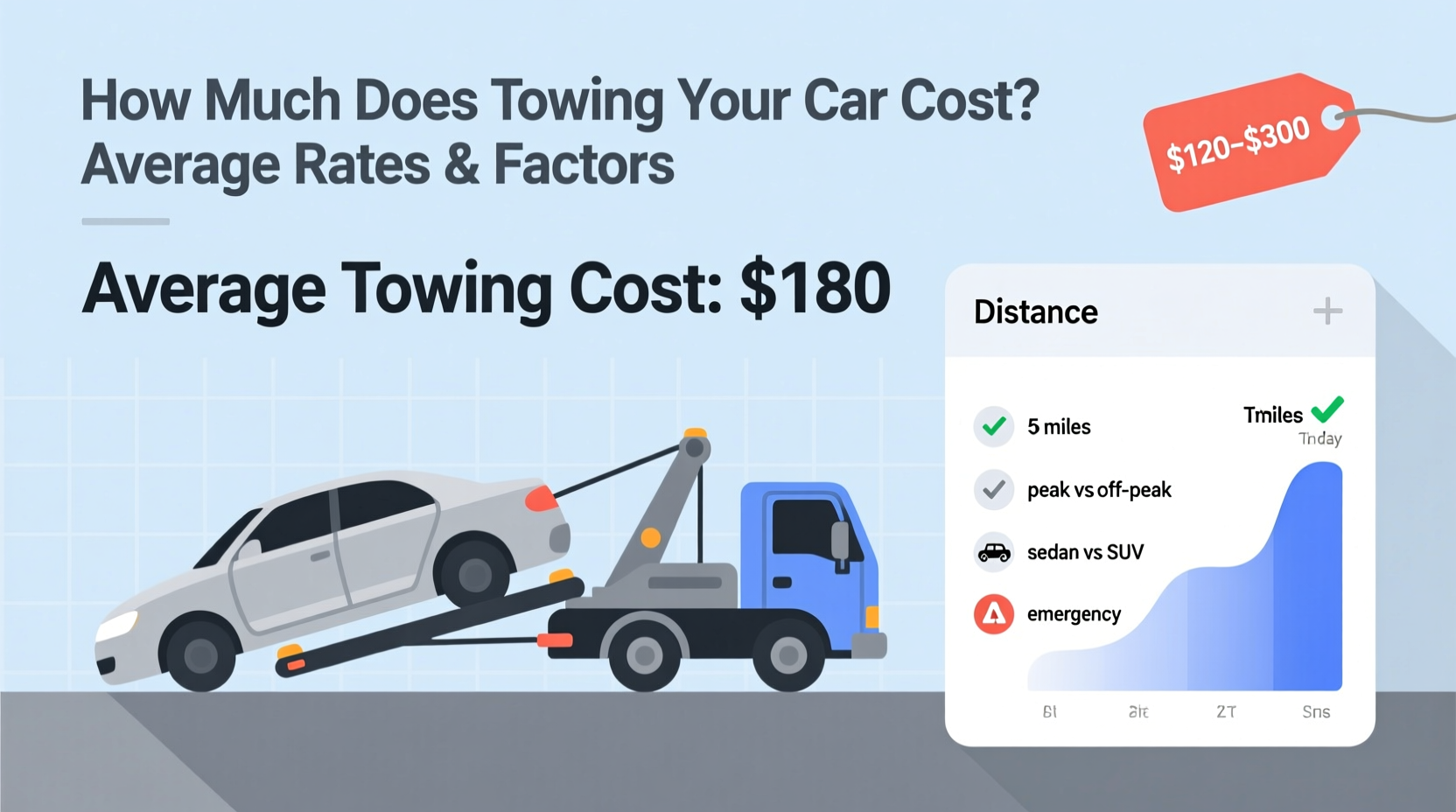 how much does towing your car cost