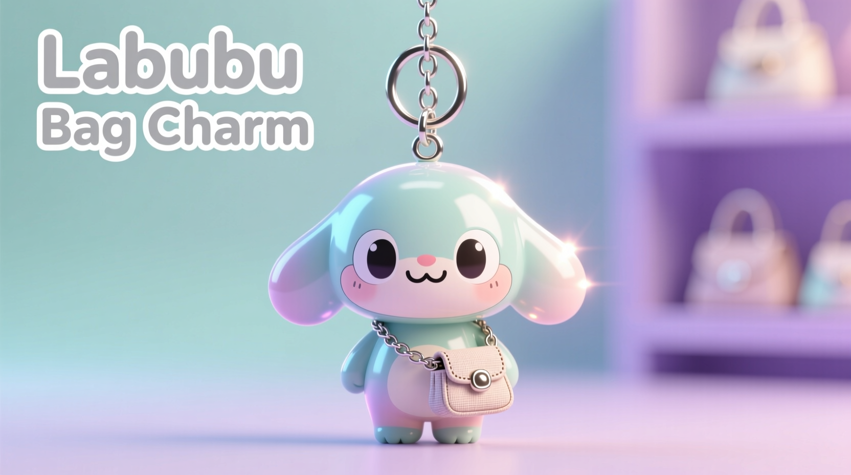 what is labubu bag charm