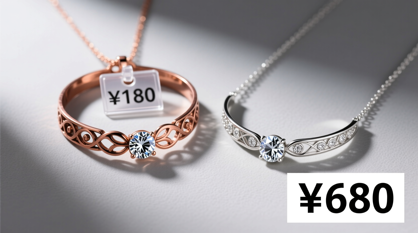 copper zircon vs sterling silver zircon necklaces does the price tag really matter 2