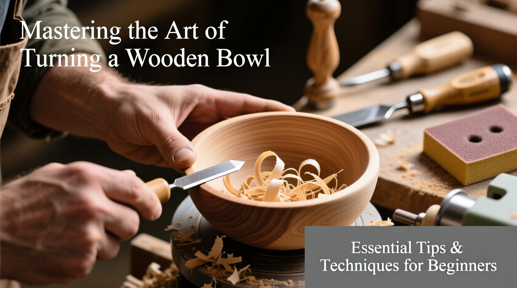 mastering the art of turning a wooden bowl essential tips and techniques for beginners
