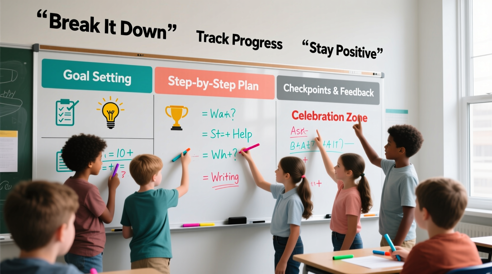 maximizing school success practical strategies for using a whiteboard to tackle assignments