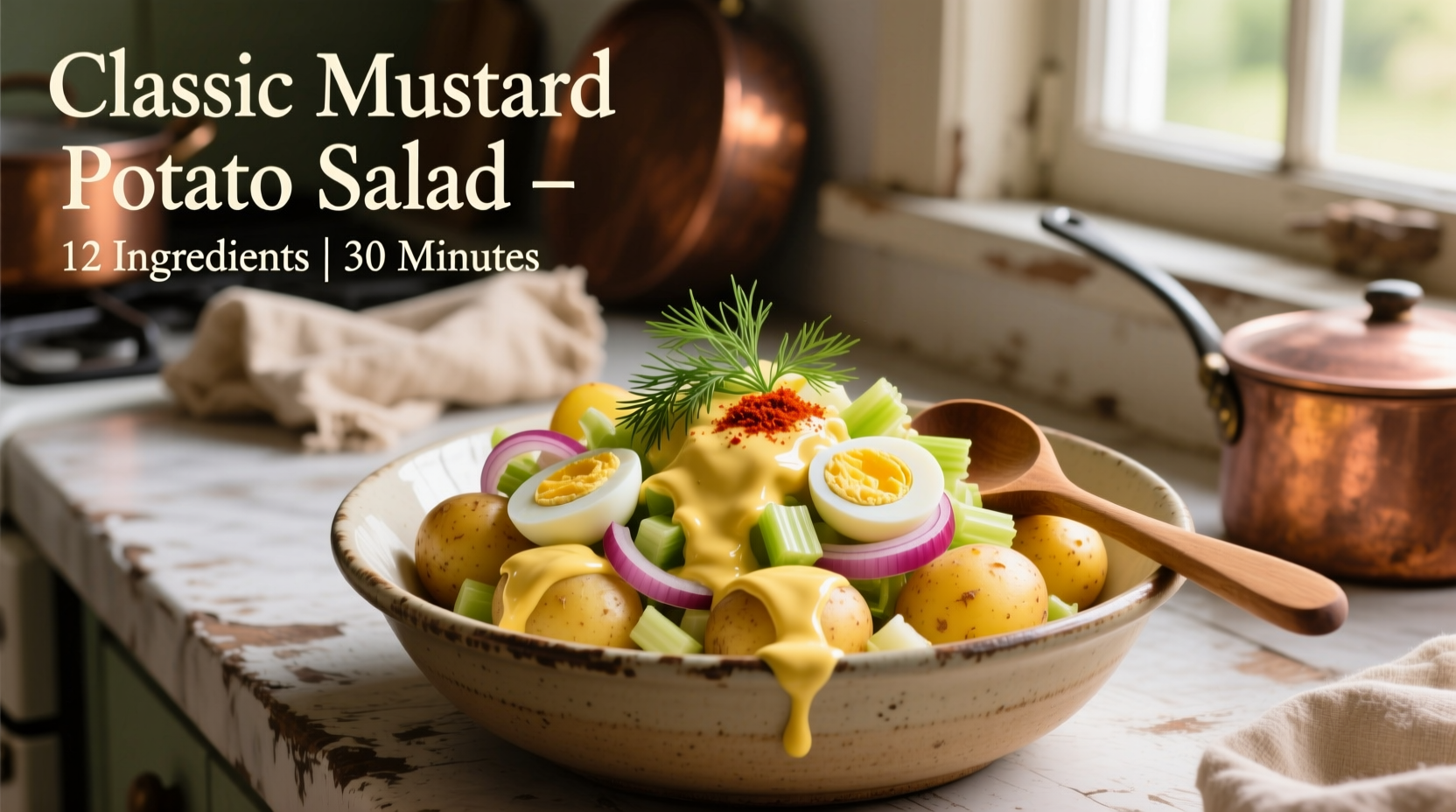 Mustard Potato Salad Recipe: Creamy & Tangy Classic