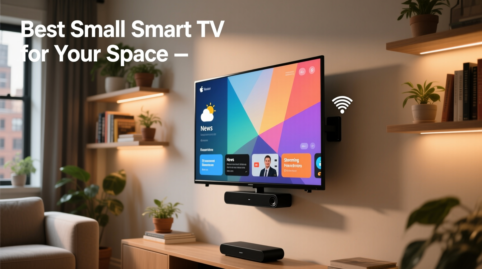 compact and smart finding the best small smart tv for your space