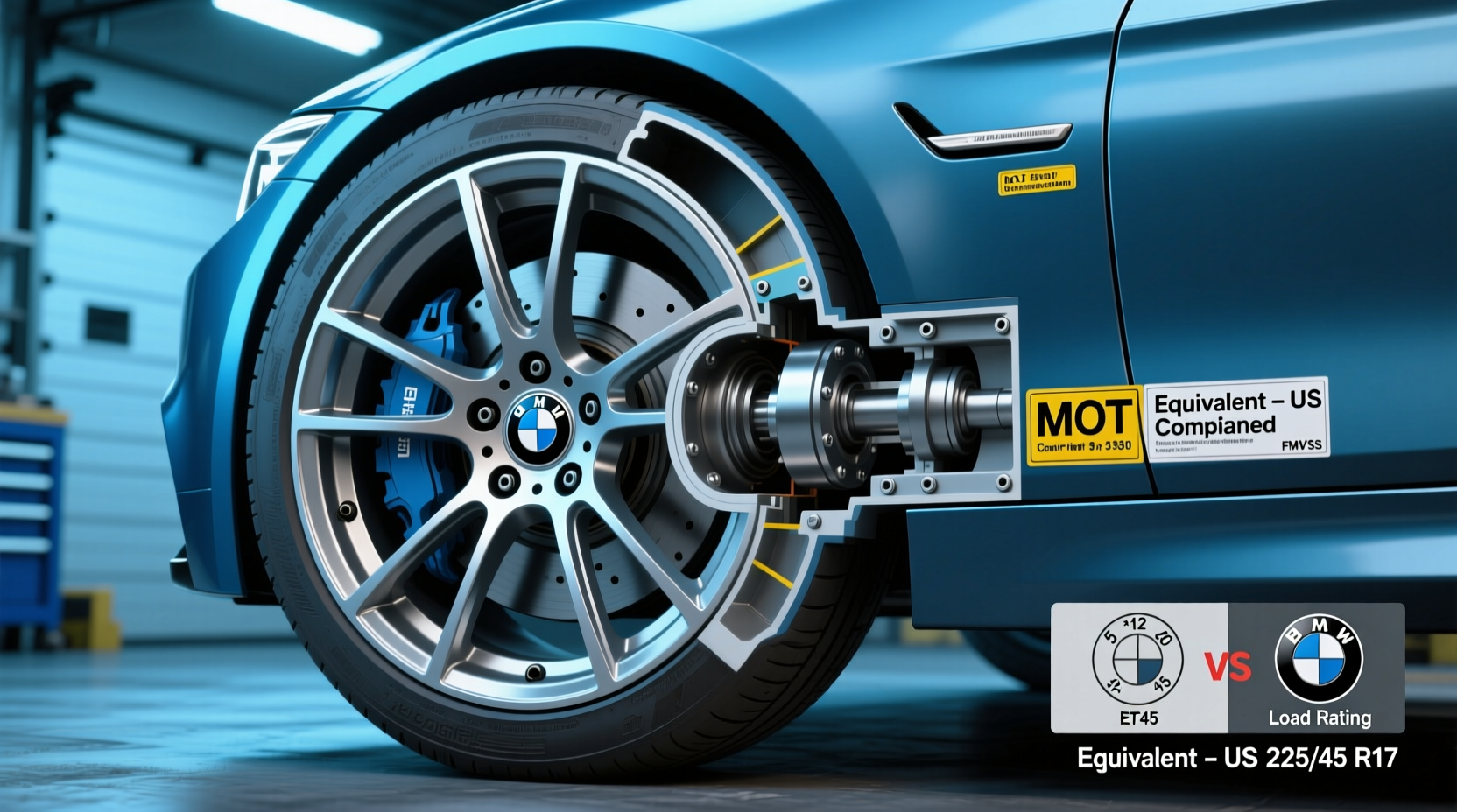 e90 335i wheel legal mot us